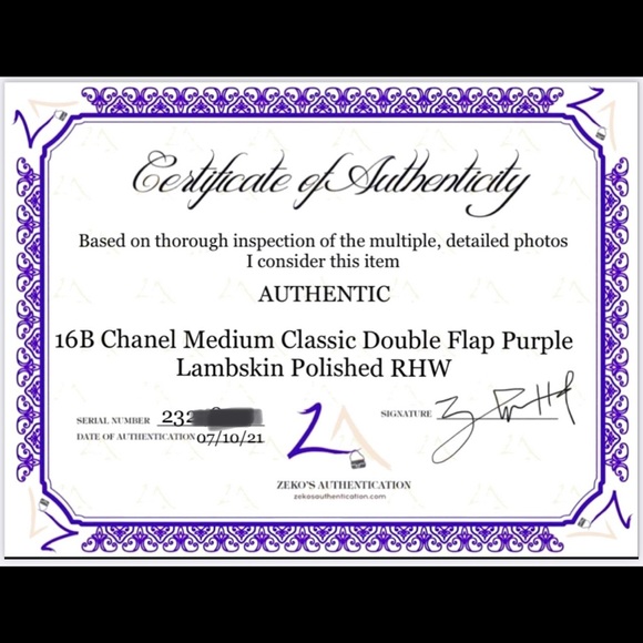 Authentic CHANEL Lambskin Medium Classic Flap - Picture 3 of 12